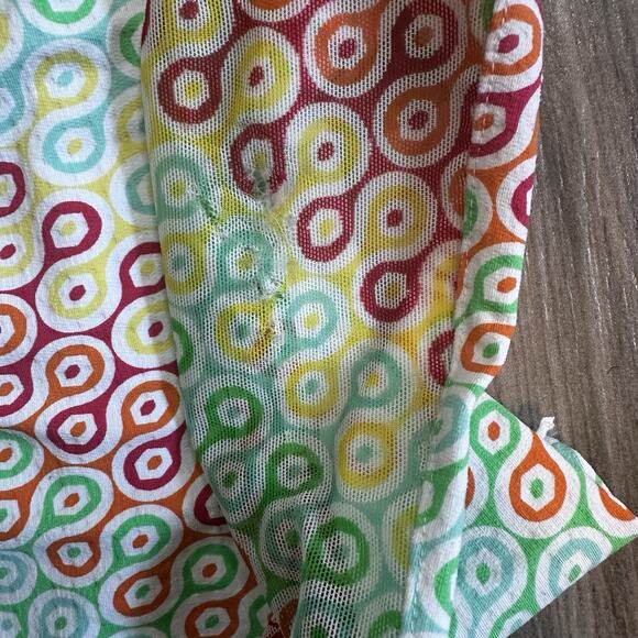 IBKUL Women‎ L Colorful Geometric Sun Shirt Cooling Vented Outdoors Golf - Picture 7 of 7